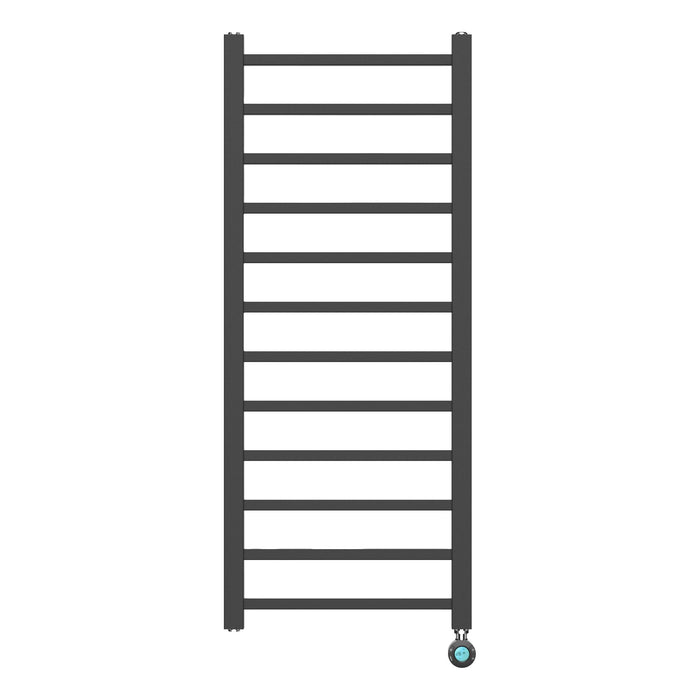 RADIATEUR SÈCHE-SERVIETTES ELECTRIQUE NOIR 1200X500-413W
