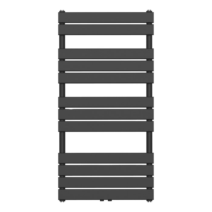 RADIATEUR SÈCHE-SERVIETTES RACCORDEMENT CENTRAL NOIR 1200X500-593W