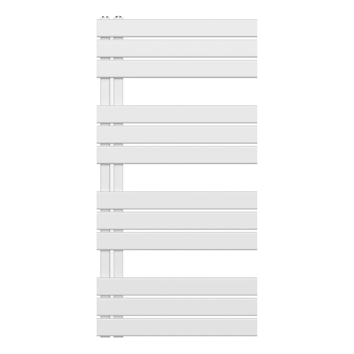 RADIATEUR SÈCHE-SERVIETTES RACCORDEMENT GAUCHE/COMB - BLANC 1200X500-593W