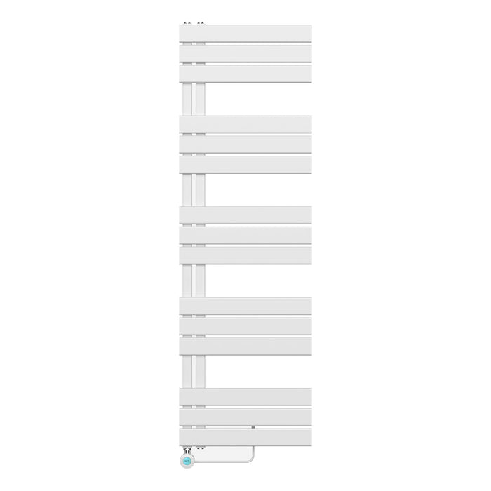 RADIATEUR SÈCHE-SERVIETTES ELECTRIQUE RACCORDEMENT GAUCHE/COMB - BLANC 1600X500-755W