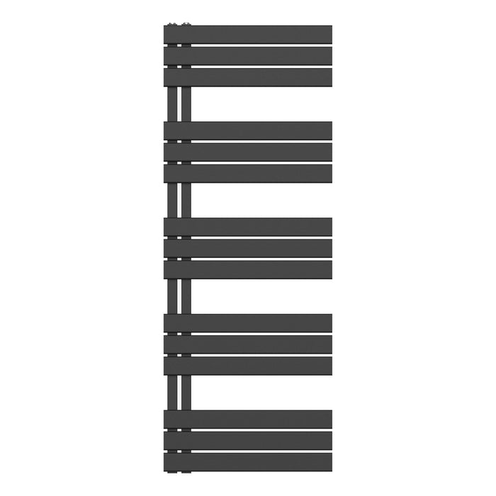RADIATEUR SÈCHE-SERVIETTES RACCORDEMENT GAUCHE/COMB - NOIR 1600X600-864W