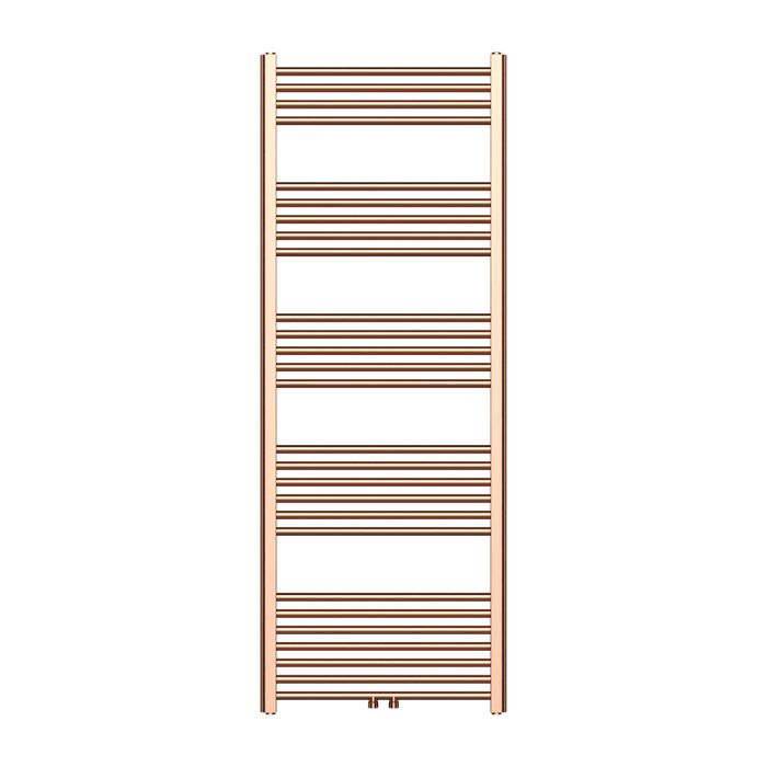RADIATEUR SÈCHE-SERVIETTES RACCORDEMENT CENTRAL CUIVRE BROSSÉ 1200X600-414 WATT
