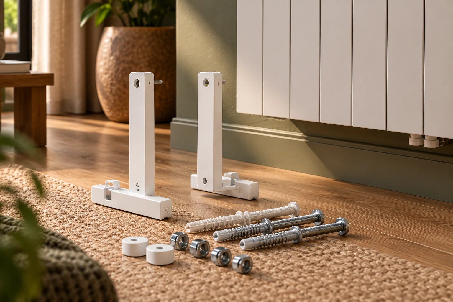 Pieds, consoles et fixations pour radiateur : que choisir ?