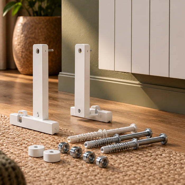Pieds, consoles et fixations pour radiateur : que choisir ?