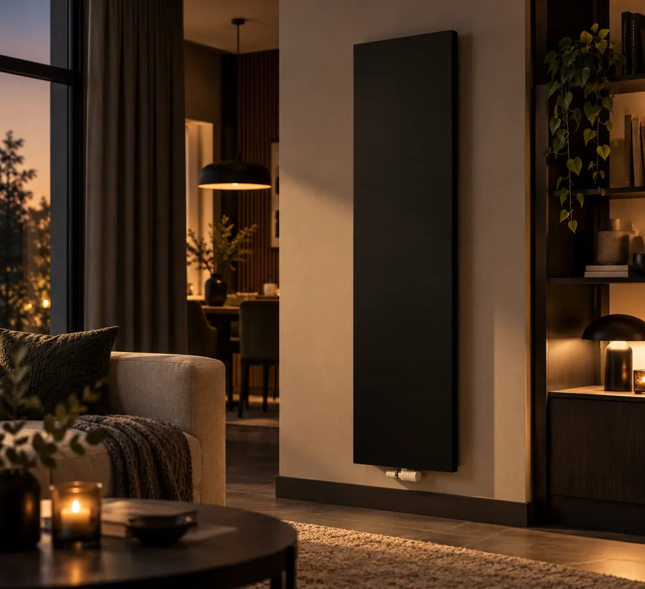 Radiateur noir : finitions et modèles