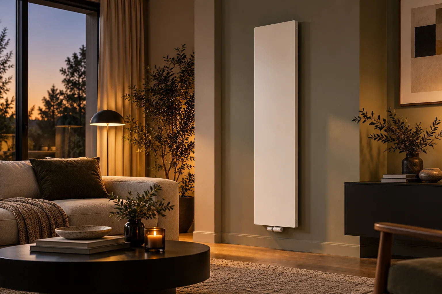 Radiateur vertical électrique ou eau chaude : que choisir ?