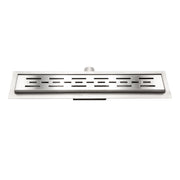 Caniveau de douche Aloni inox brossé