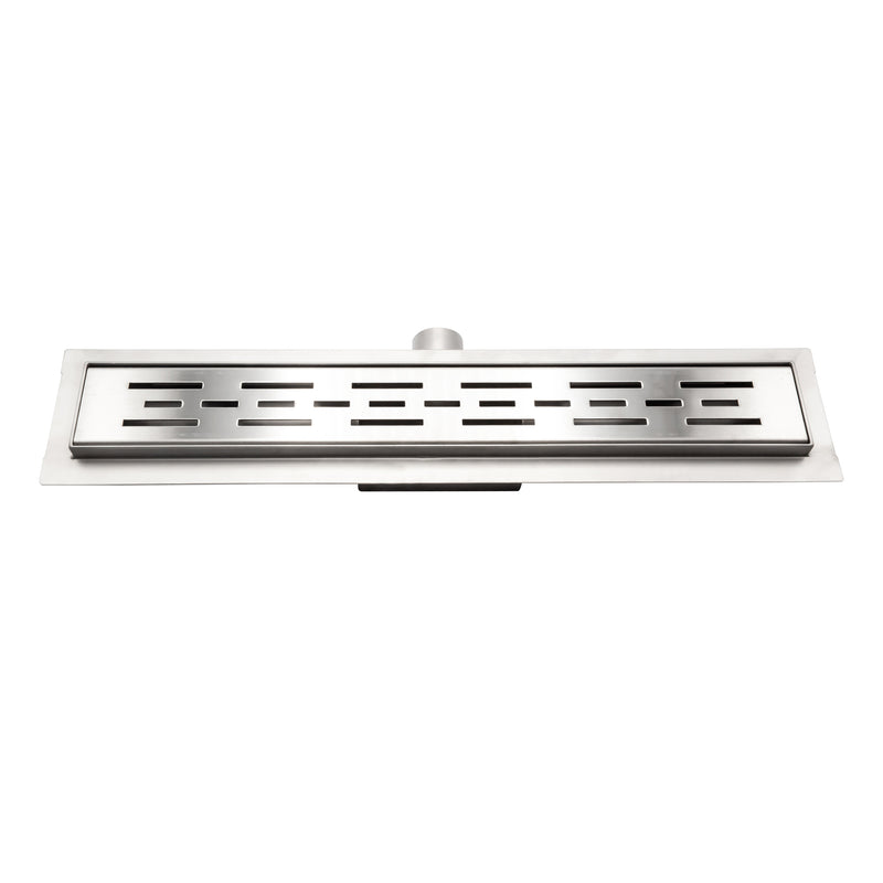 Caniveau de douche Aloni inox brossé