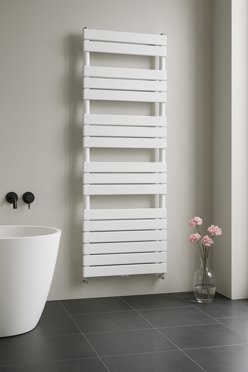 Towel dryer radiator central connection white 1600x600-908W