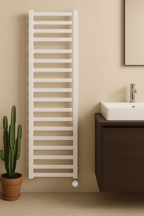 RADIATEUR SÈCHE-SERVIETTES ELECTRIQUE- BLANC 1600X500-551W
