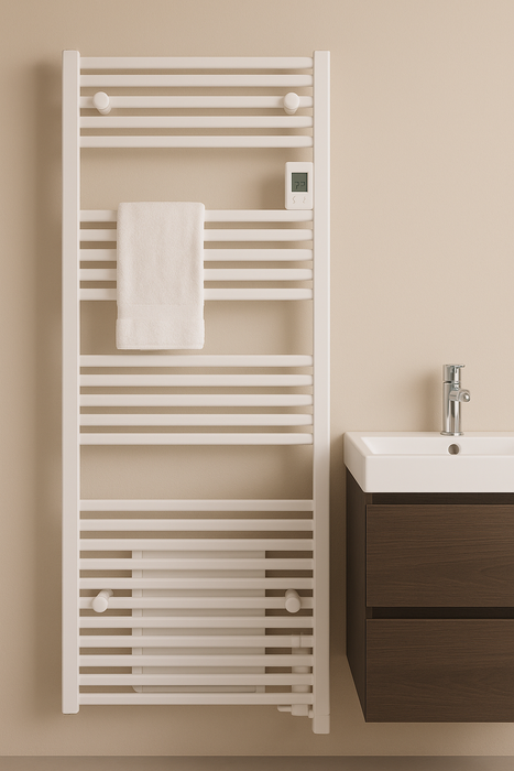 SECHE-SERVIETTES ELECTRIQUE DIGITAL + SOUFFLEUR 1750W - 1590X500