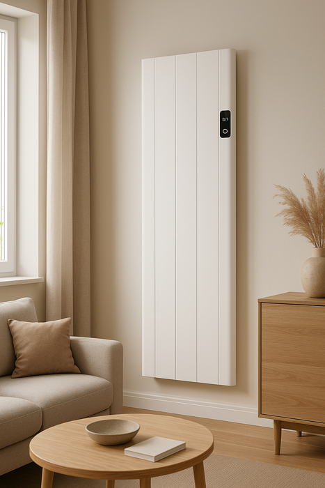 RADIATEUR ELECTRIQUE BLANC / MURAL AVEC PRISE +WIFI PROGRAM 2000W-