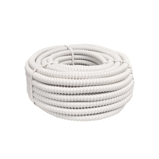 Tuyau d'évacuation des condensats universel flexible 16mm - 25m blanc