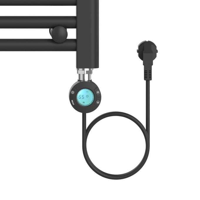 SÈCHE-SERVIETTES ELECTRIQUE 1200X500-NOIR-BELRAD-700W