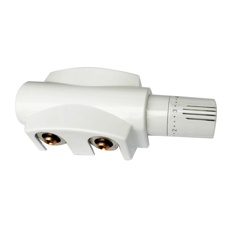 BELRAD CONNECTION SET. WHITE FLOOR AND WALL M30X16/2