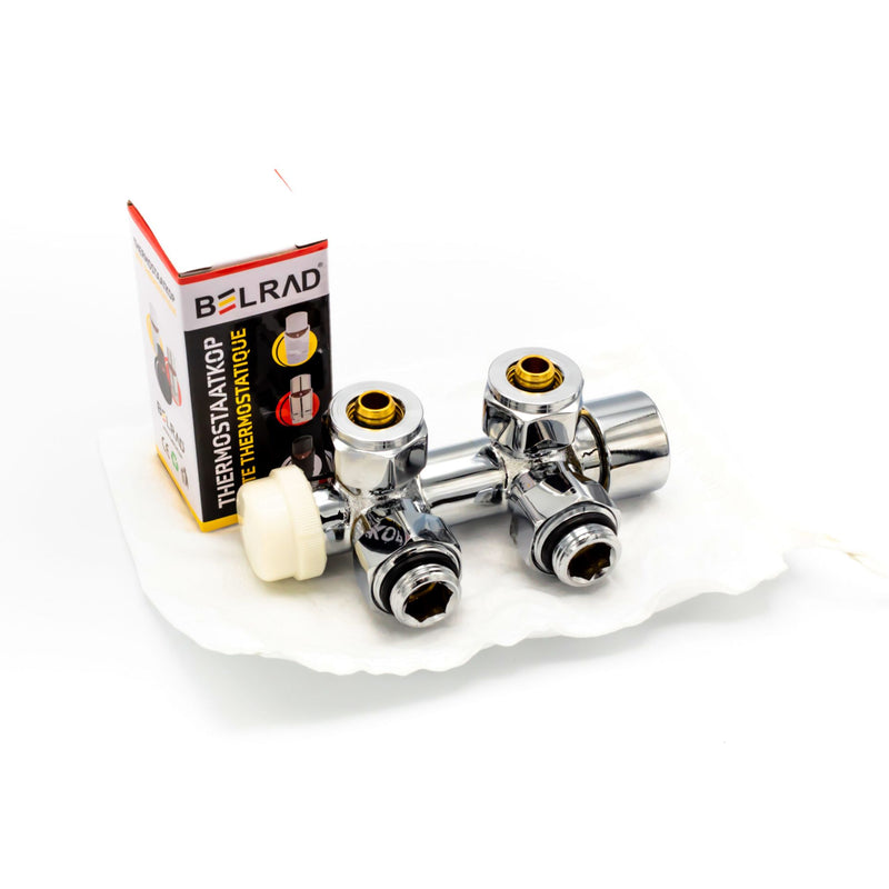 CHROME BRACKET CENTRAL CONNECTION KIT M30X16/2