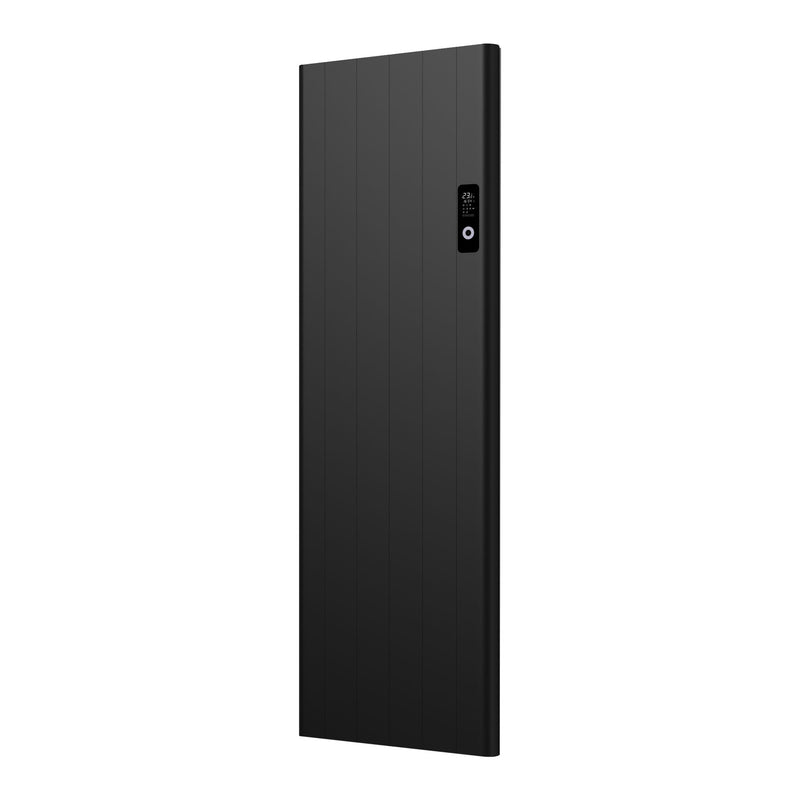 BLACK ELECTRIC RADIATOR / WALL-MOUNTED WITH SOCKET + WIFI PROGRAM 2000W-