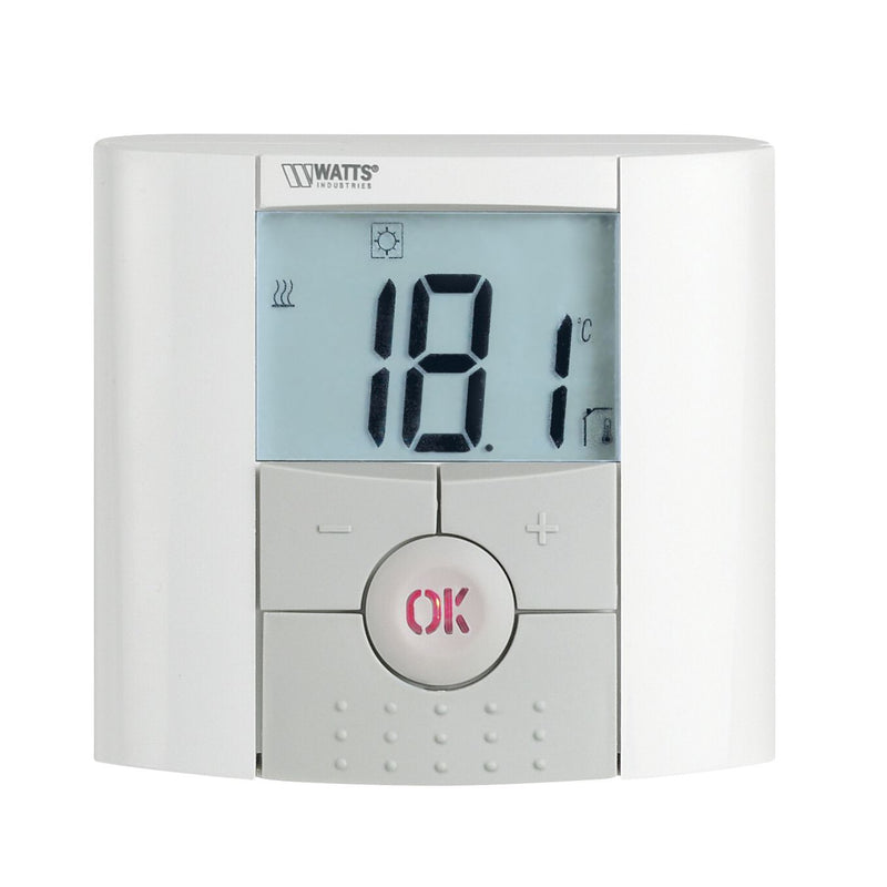 ROOM THERMOSTAT BELUX LIGHT BT-D LCD DIGIT. NOT PROGRAMMABLE