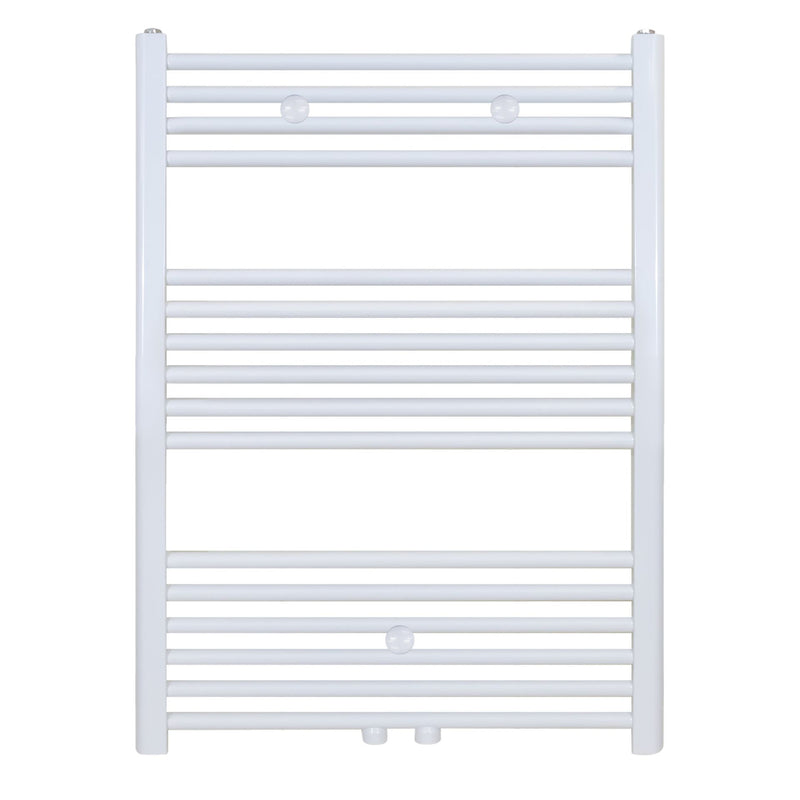 Towel dryer radiator central connection white 1000x600-496watt