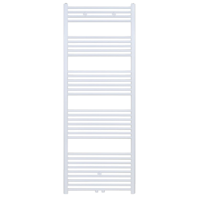 Handdoekdroger radiator centrale aansluiting wit 1400x500-655watt