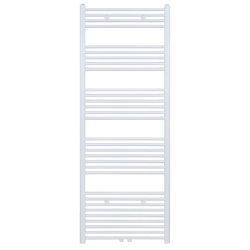 SECHE-SERVIETTE RACC.CENTR. BLANC MAT BROSSE 1200X600-616 WATT