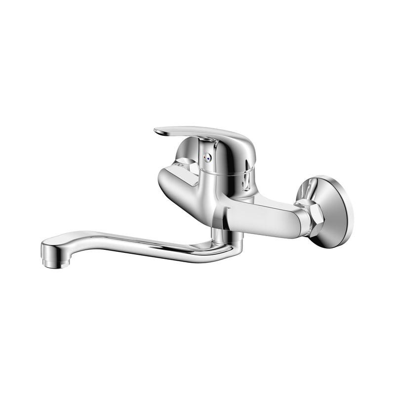 Aloni Pure mitigeur cuisine mural chrome DS202706