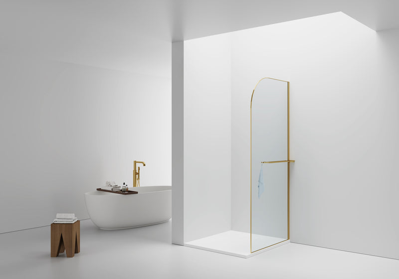 Curvy Douche Italienne 100 Or Brossé