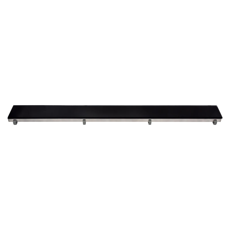 Grille verre noir Aloni