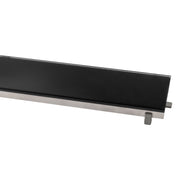 Grille verre noir Aloni