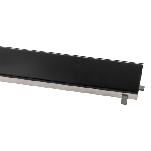 Grille verre noir Aloni