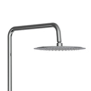 ALONI Optima Rondo Ensemble de douche pluie thermostatique apparent Cool Touch - Chrome