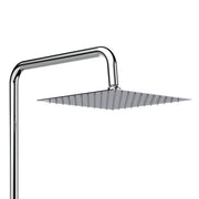ALONI Optima Quadro Ensemble de douche pluie thermostatique apparent Cool Touch - Chrome