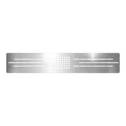 Couvercle de vidange chromé pour receveur Aloni Elite