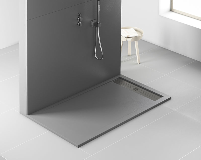Aloni Elite Receveur Gris Mat - ambiance