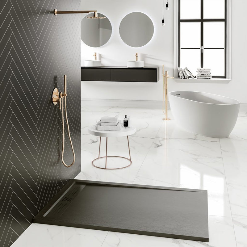 Aloni Elite Receveur Noir Mat - ambiance