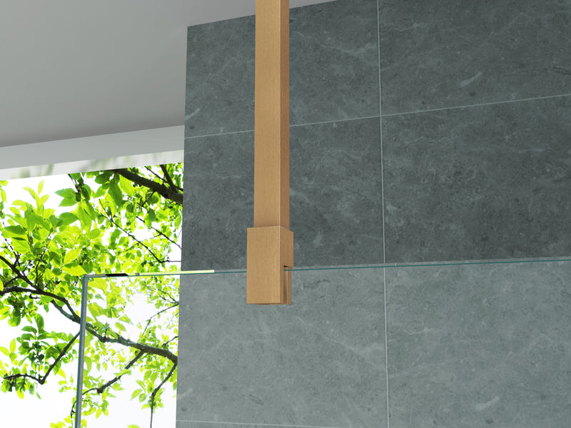 Support plafond Aloni brun bronzé