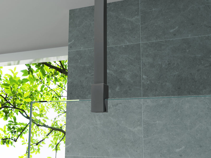 Support plafond Aloni gunmetal brossé