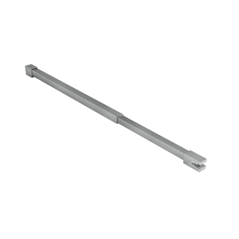 Support plafond Aloni inox brossé
