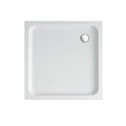 Aloni Receveur De Douche Acrylique Carré Surélevé 90x90x15cm Blanc
