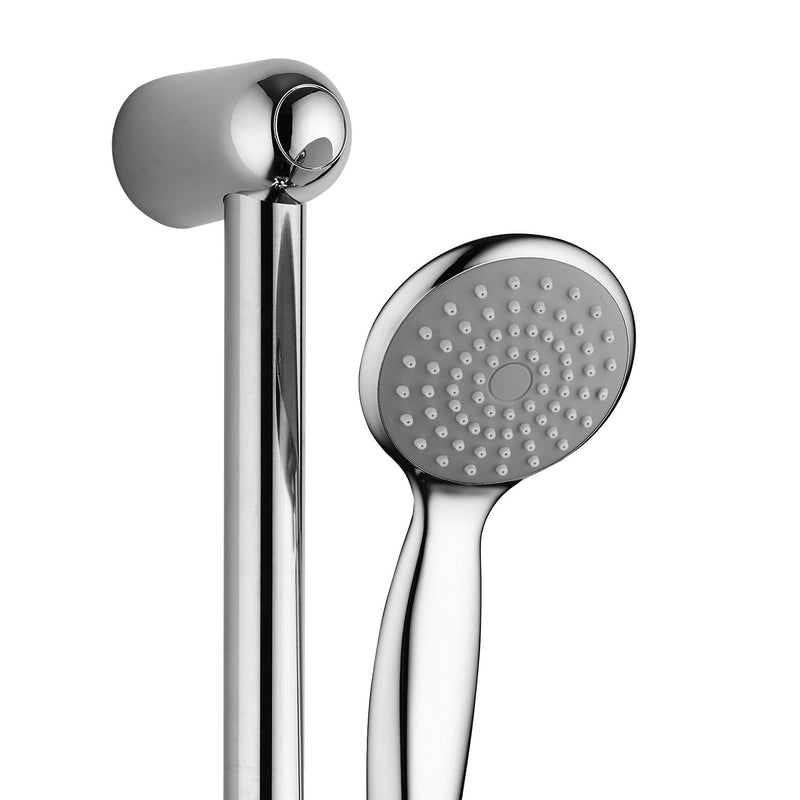 ALONI New Mono Ensemble barre de douche complète avec douchette et flexible - Chrome