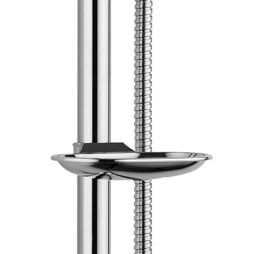 ALONI New Mono Ensemble barre de douche complète avec douchette et flexible - Chrome