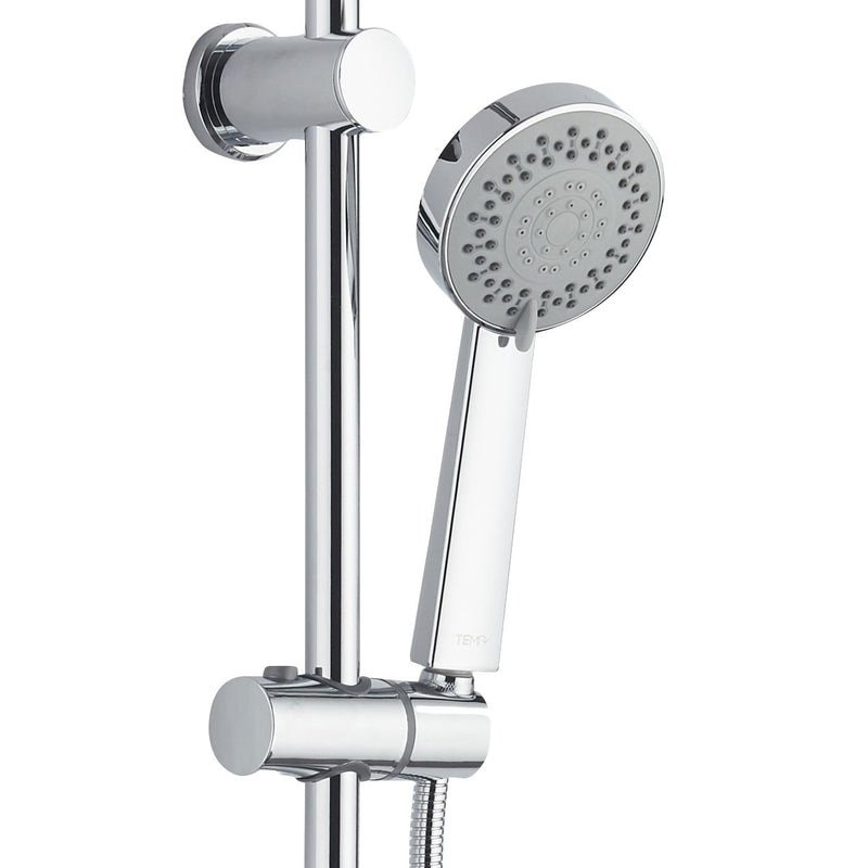 ALONI New Tondo Ensemble de douche pluie thermostatique - Chrome