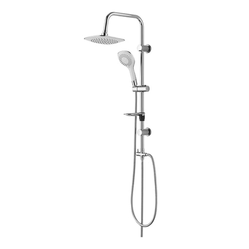 ALONI Rain Bianco Ensemble de douche pluie thermostatique - Chrome